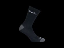 Rapha Cyklistické ponožky s logem,  černá/šedá, vel.L 43-45