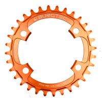 Burgtec převodník 96/64MM PCD Thick Thin - 32T - Iron Bro Orange