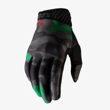 100% rukavice "RIDEFIT" Camo Black S