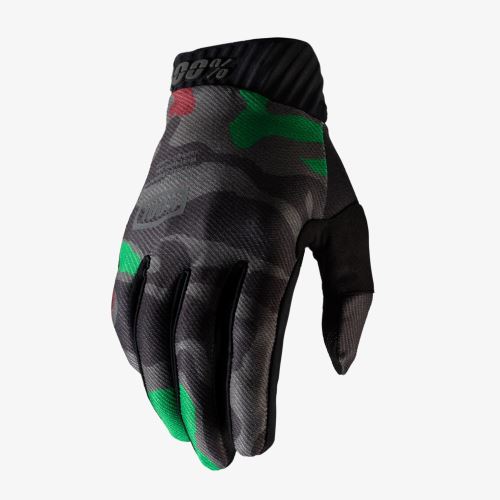 100% rukavice "RIDEFIT" Camo Black