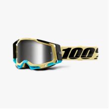 100% brýle motokrosové RACECRAFT 2 Goggle Airblast - Mirror Silver Lens