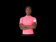 Rapha Lehký dámský cyklistický dres Core, Visibility Pink, vel.S