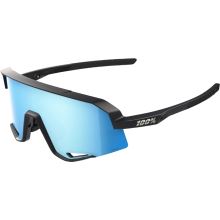 100% cyklistické brýle Slendale matte black - Hiper Blue multilayer mirror lens