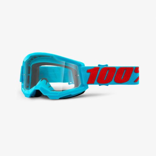 100% brýle motokrosové STRATA 2 Goggle Summit - Clear Lens