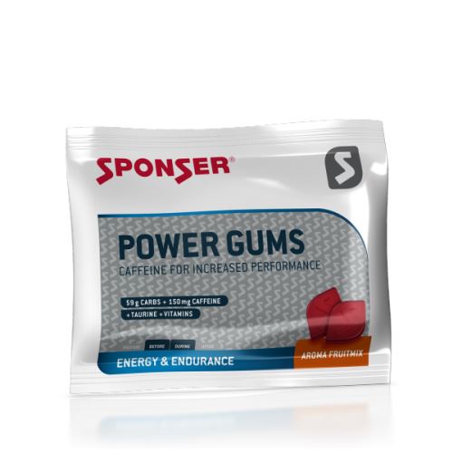 Sponser Power Gum Caffeine - Fruitmix