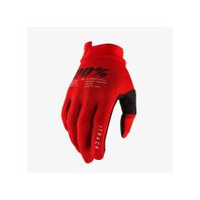 100% rukavice iTrack Red L