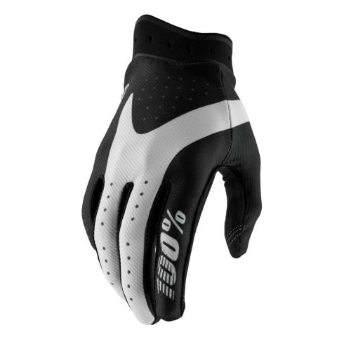 100% rukavice iTrack Black