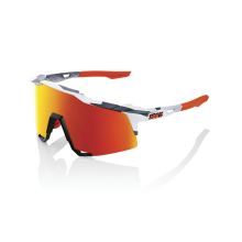 100% brýle Speedcraft Soft Tact Grey Camo -  HiPer Red Multilayer Mirror