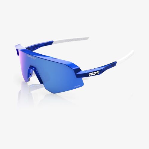 100% brýle SLENDALE SL LE RBH Gloss Blue Holographic HiPER Royal Blue Mirror Lens