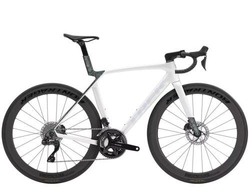 TREK silniční kolo Madone SL 6 AXS Gen 8, Gloss Crystal White/Matte Deep Smoke