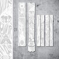 DYEDbro ochranná folie Kaos White lesk DYEDbro ochranná folie Kaos White lesk