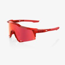 100% brýle Speedcraft LE Peter Sagan - Gloss Translucent Red - Hiper Red Mirror lens