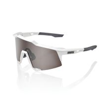 100% brýle Speedcraft - Matte White - HiPER Silver Mirror Lens