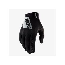 100% rukavice Ridefit black S