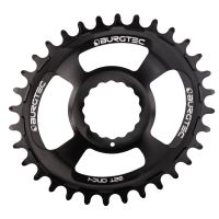 Burgtec převodník Oval Cinch Thick Thin - 32T - Burgtec Black