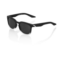 100% brýle Hudson 
Soft Tact Fade Black / White - Black Mirror Lens