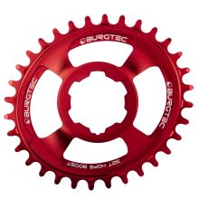 Burgtec převodník Oval Hope Boost Direct Mount Thick Thin - 30T - Race Red