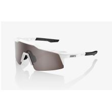 100% brýle Speedcraft SL - Matte White - HiPER Silver Mirror Lens