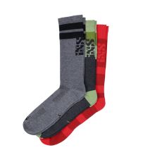 iXS ponožky Triplet socks (3-pack) multicolor S