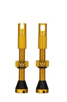 PEATY'S X CHRIS KING bezdušový ventilek Tubeless Valves 42mm/gold