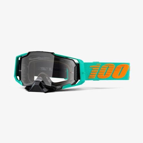 100% brýle motokrosové Armega Goggle Clark - Clear Lens