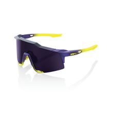 100% brýle Speedcraft - Matte Metallic Digital Brights - Dark Purple Lens