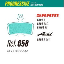Less brzdové destičky ceramic Sram code, Guide RE/ Avid code