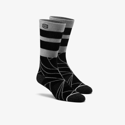 100% ponožky "FRACTURE" Athletic Black