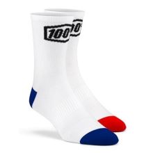 100% ponožky Terrain white S/M